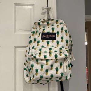 Pineapple JanSport backpack!! Amazing for school or festivals :)